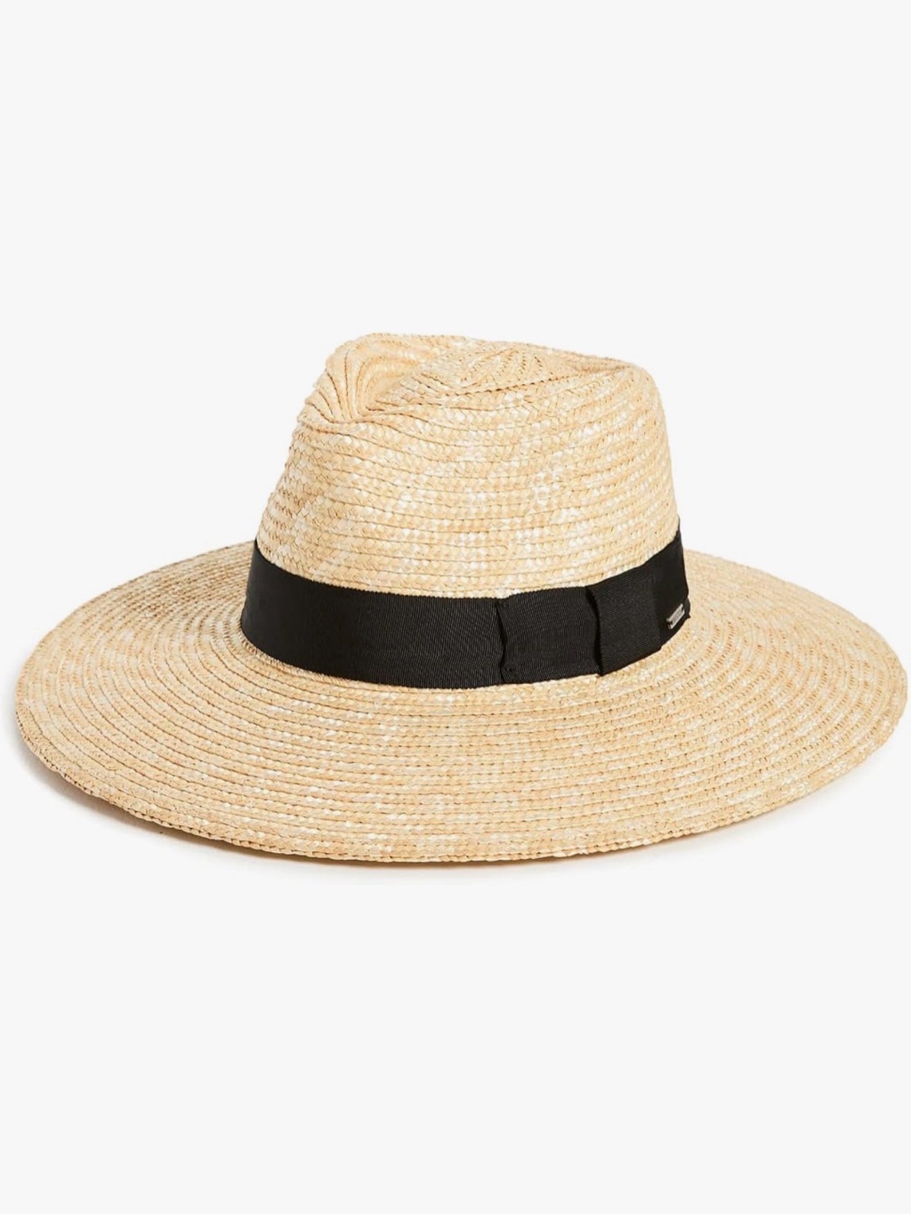 Braxton Joanna Straw Sun Hat With Black Band